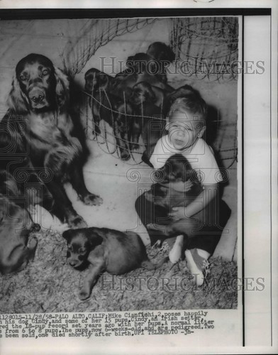 1958 press photo mike - photo,
