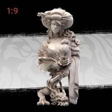 Modellino busto figure resina
