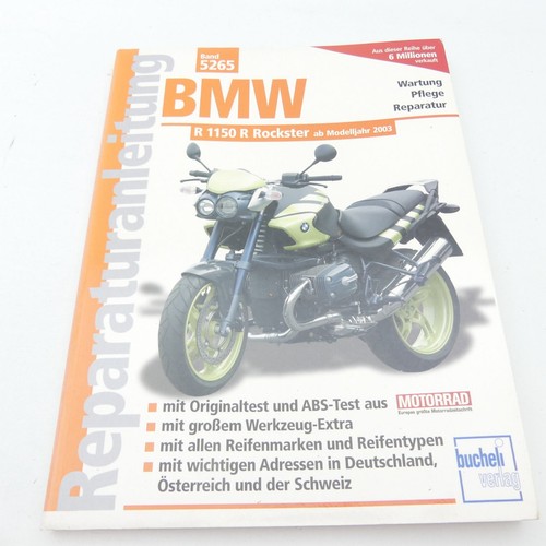 Bmw 1150 rockster manuale - bmw, r