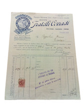 Fattura - FRATELLI CORRADI /