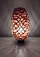 Lampada da tavolo - Ikea - BÖJA - in bambù [COME NUOVA]