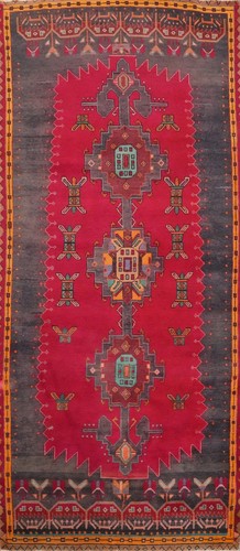 Tappeto runner vintage - , lana
