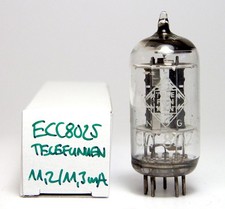 Telefunken ECC802S Tubo /