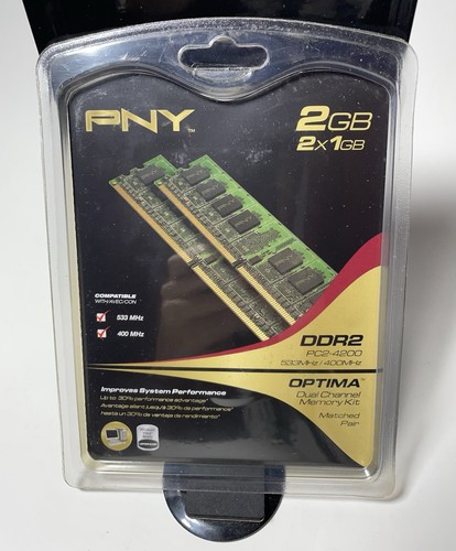 Pny 2gb ddr2 dual - (2, x