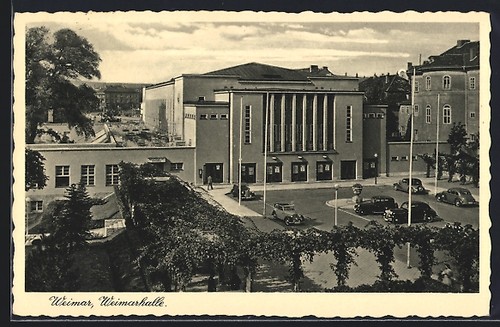 Cartolina weimar turingia - cartolina, /