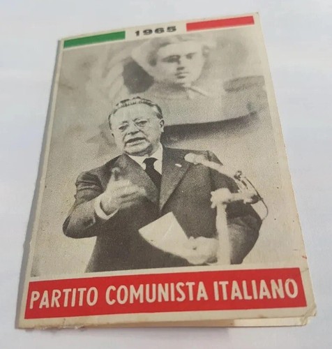 Tessera partito comunista - tessera,