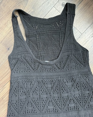Zara mini abito nero maglia - mini,