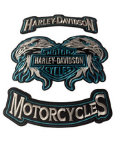 Harley-Davidson Set di 3 toppe