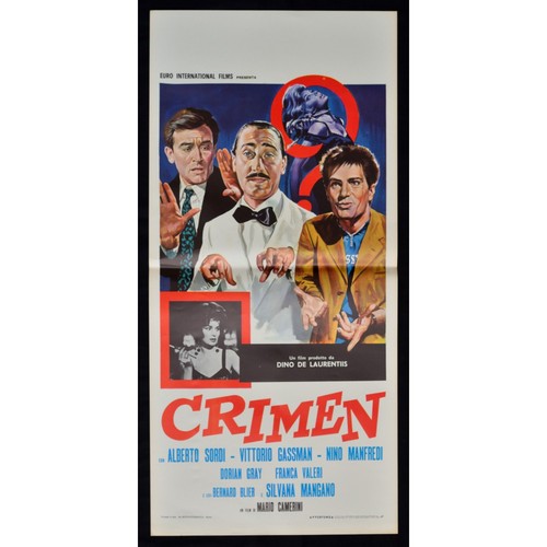 Locandina crimen alberto sordi - crimen,