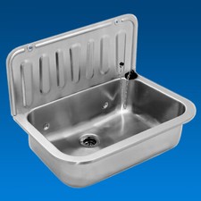 Acciaio Inox Lavabo IN Ghisa