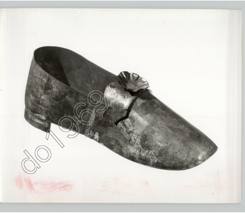 1850s tin slipper made - slipper,