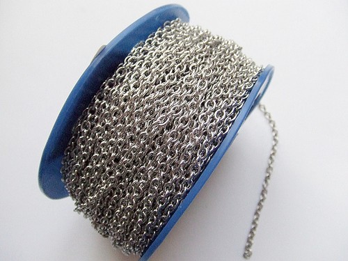1mt catena acciaio - acciaio, inox
