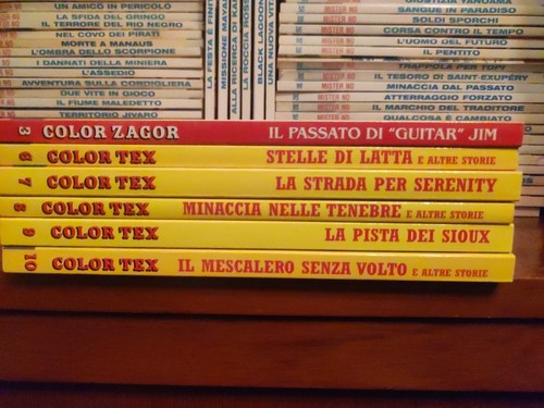 Lotto volumi color - volumi, tex-