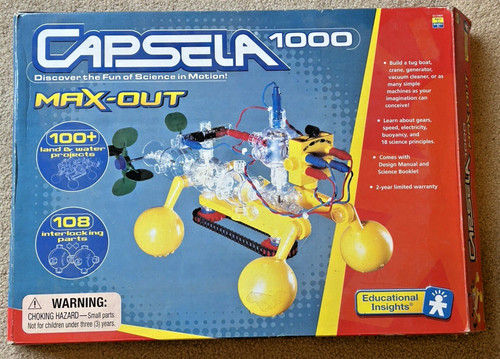 Capsela 1000 max out - capsela,