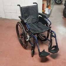 Carrozzina disabili pieghevole - disabili,