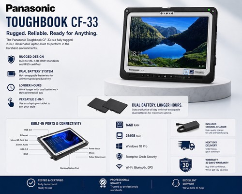 Panasonic hardpad cf33 7th - cf33, i5-7th