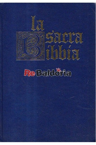 Sacra bibbia edizione - la,