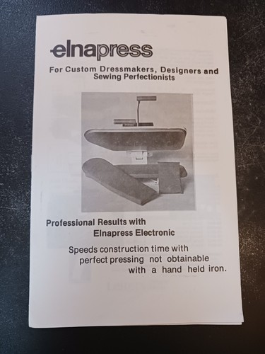 Vtg elnapress elna press - vtg,