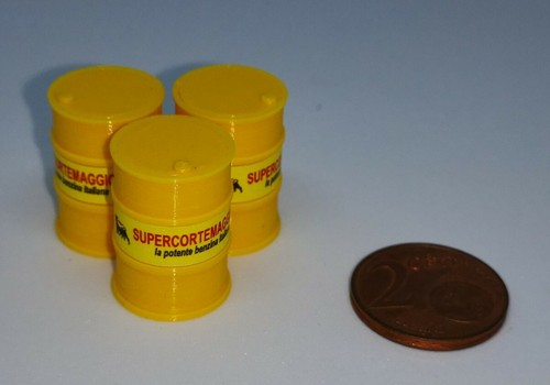 3x bidoni carburante - 1/43,