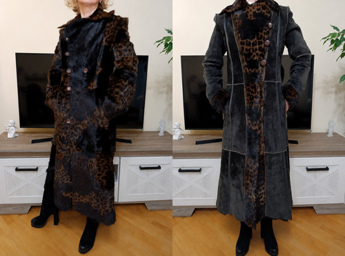 Cappotto pelliccia lusso