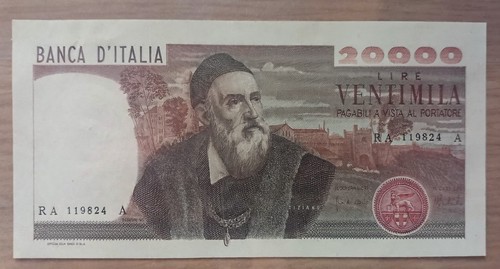 Banconota 000 lire - banconota, 20.000