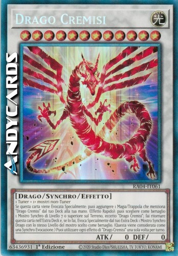 Drago cremisi crimson - drago,