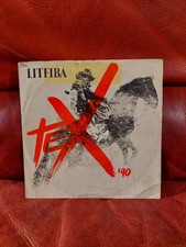 Litfiba Tex/Re del Silenzio 45 giri 1990 prima stampa Ira
