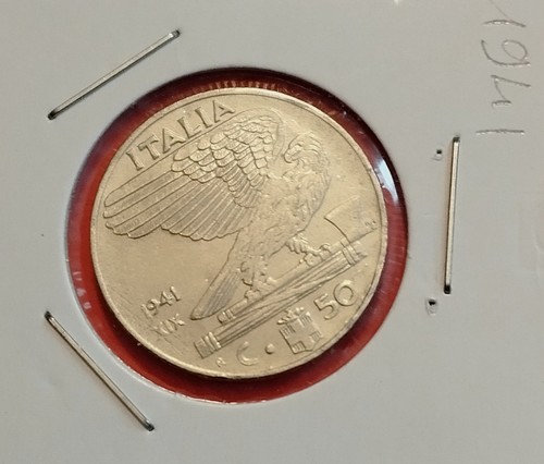 Italie 50 centesimi - **, 1941