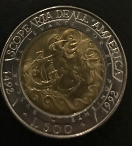 Rarissima 500 lire 1992 - lire,