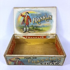 Antica scatola portasigari in