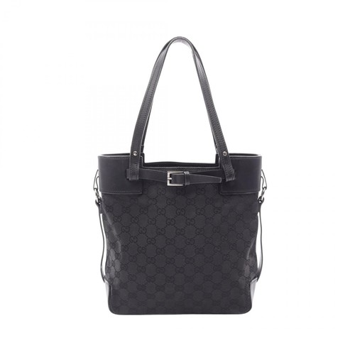 Gucci canvas tote handbag - gucci,