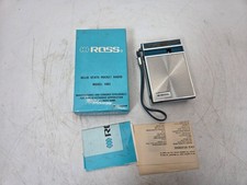 Radio a transistor Ross 1063