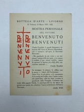 Bottega d'arte Livorno. Mostra