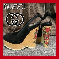 Gucci sandali suola zeppa