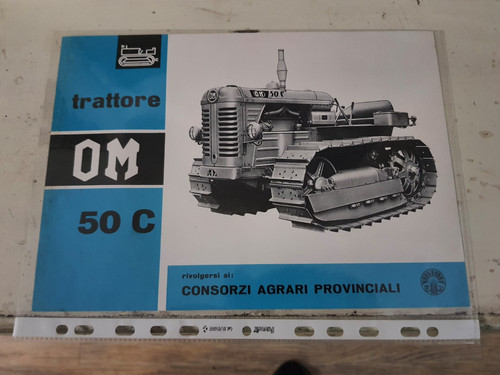 Fiat trattore depliant - 50,