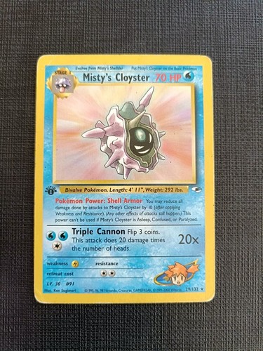 132 misty cloyster - 29/132, misty’s