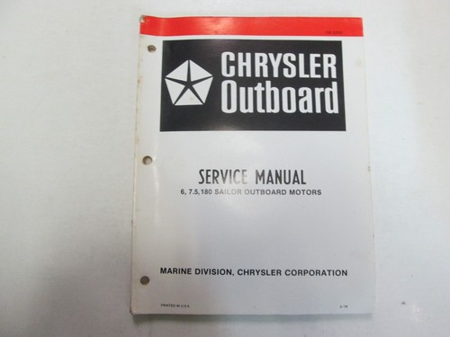 1980 chrysler fuoribordo 5 - fuoribordo, 6