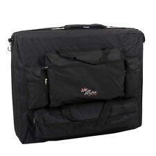 Sacca porta lettino portatile borsone nero tracollo massaggio trasporto rinforzo