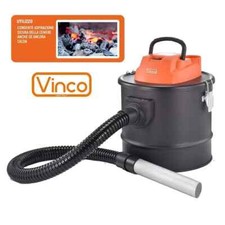 BIDONE ASPIRACENERE PER CAMINI E STUFE ASPIRA CENERE CALDA 800W LT. 12 VINCO