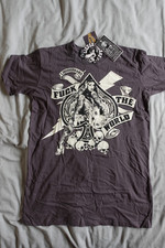 T-shirt originale marca liquore". F**K Il Mondo" Pinup Cards tatuaggio retrò