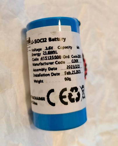 Batteria beghelli socl2 - batteria, li-socl2