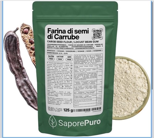 Farina semi carrube - semi, di