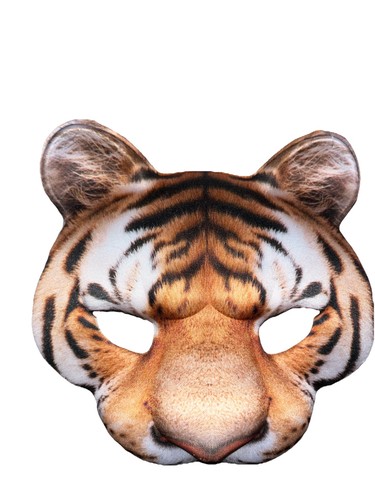 Mezza maschera tigre - mezza,