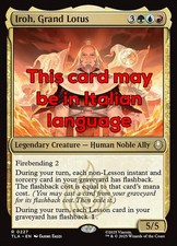 MTG IROH, GRAND LOTUS FOIL EXC
