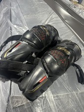 Ginocchiere Leatt Z-Frame XXL Nero Motocross MX Off Road Quad Protezione ATV