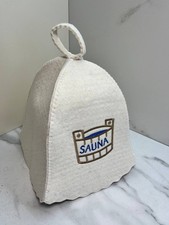 2 Cappello Sauna Lana Naturale