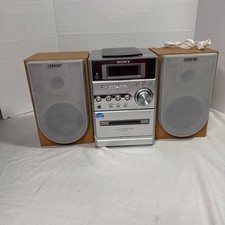 Sony CMT-NE3 HCD-NE3 Micro CD Cassetta AM FM HiFi con Altoparlanti LEGGI