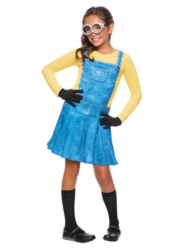 Minion girl costume - -,