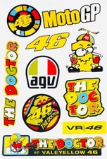 RED BULL Valentino Rossi 46 Moto Gp Honda The Doctor Agv Casco Rally Motard