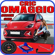 Ruotino Di Scorta 4Fori Misura Da 15 Per Hyundai I10 Con Kit Cric Crick + Chiave